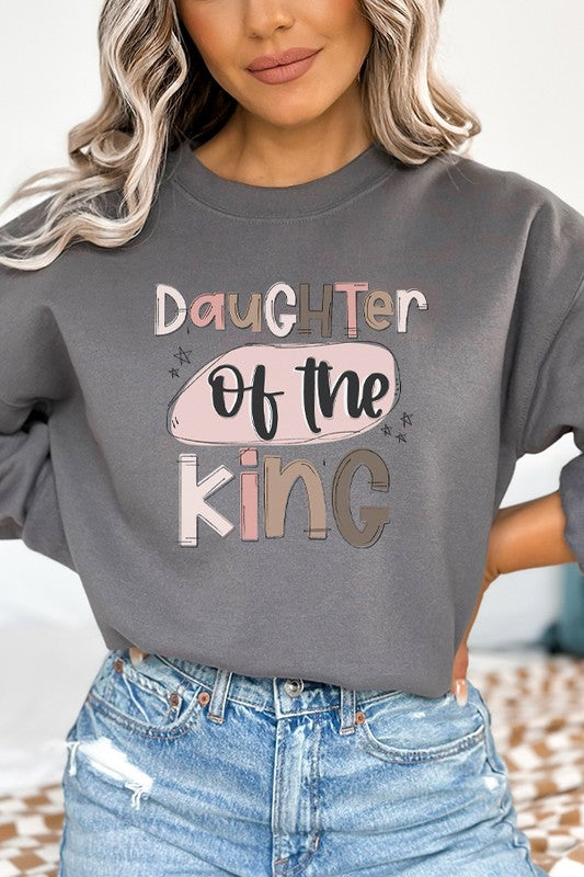 Religious Daughter of the King Graphic Sweatshirt