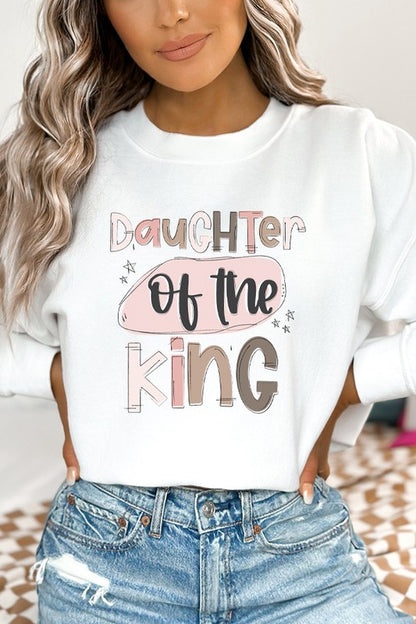 Religious Daughter of the King Graphic Sweatshirt