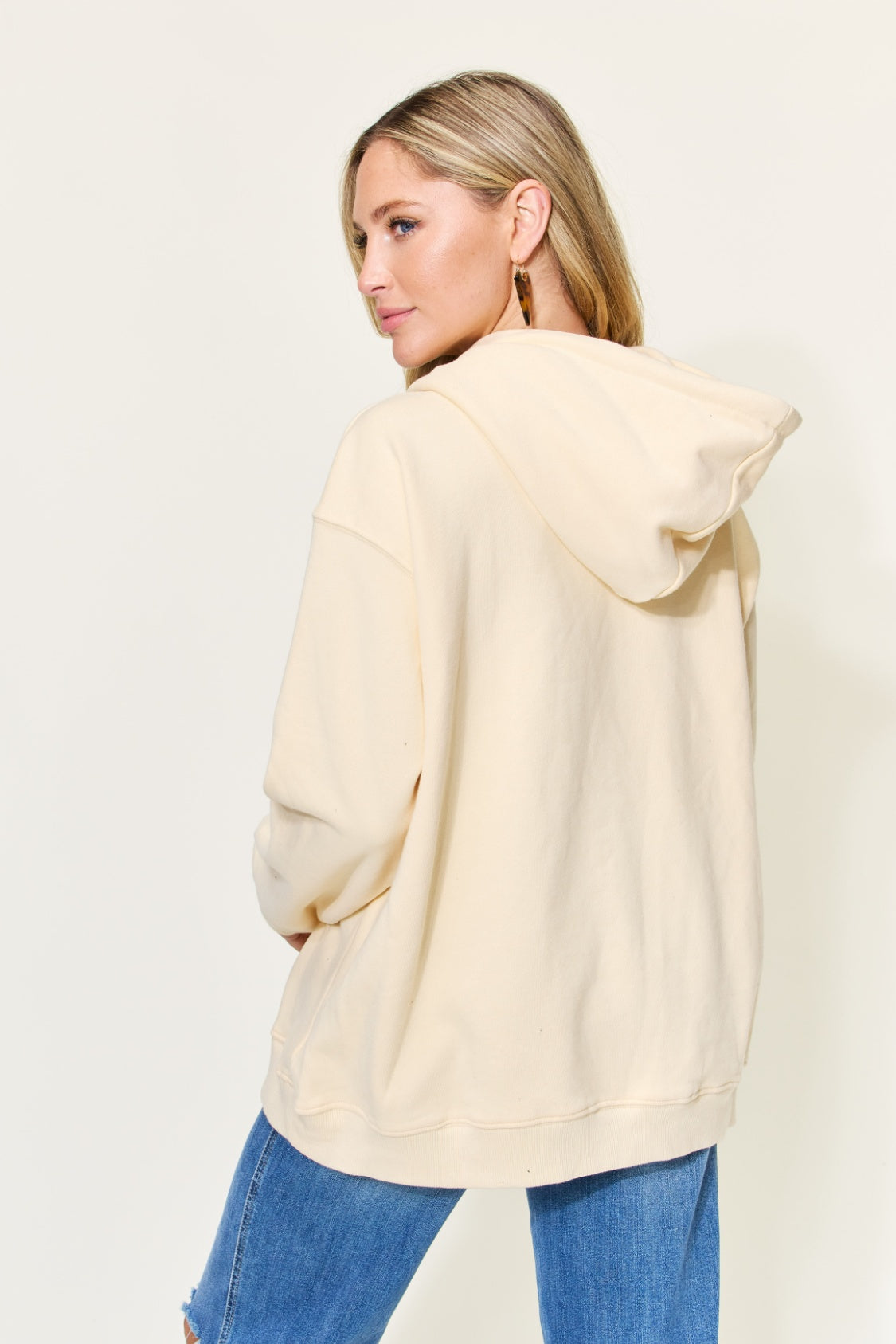 Simply Love Full Size Graphic Long Sleeve Hoodie