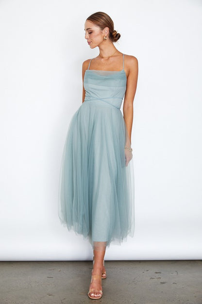 Tulle Ballerina Midi Dress