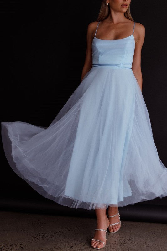 Tulle Ballerina Midi Dress