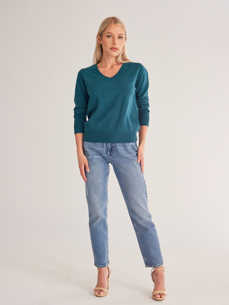 V-neck Essential Sweater H4UAZB7XU8