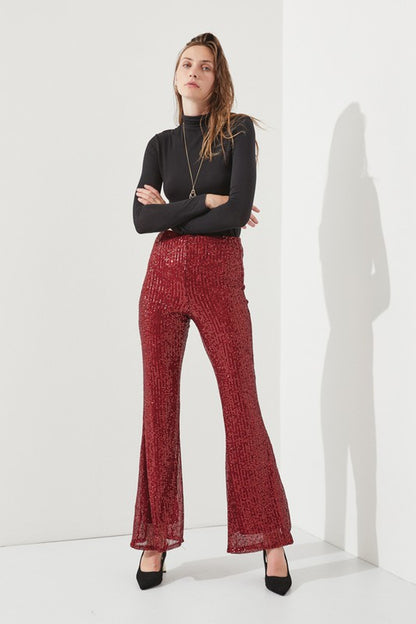 HIGHWAIST SEQUIN PANTS KRP3080