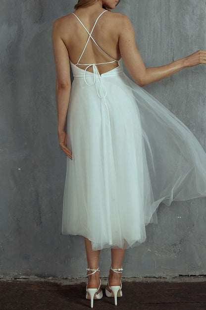 Tulle Ballerina Midi Dress