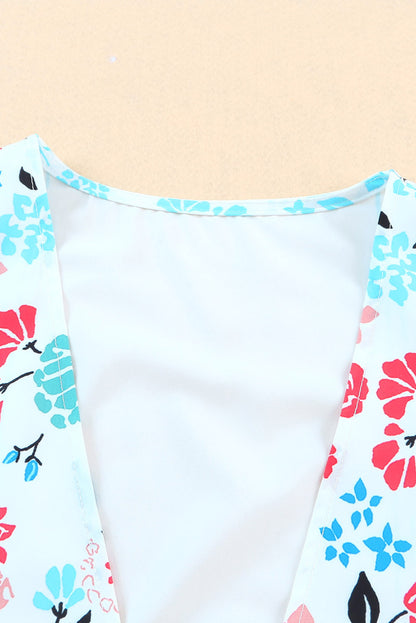 Printed Open Front Cover-Up