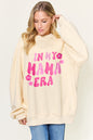 Simply Love Full Size Letter Graphic Long Sleeve Sweatshirt