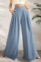 High Waist Wide Leg Pants