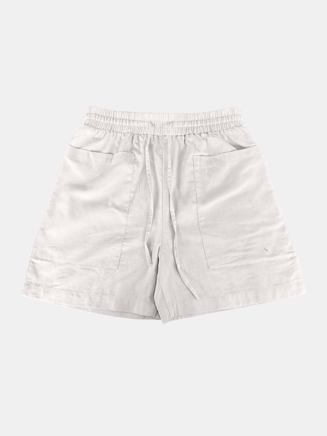 Full Size Drawstring Shorts with Pockets