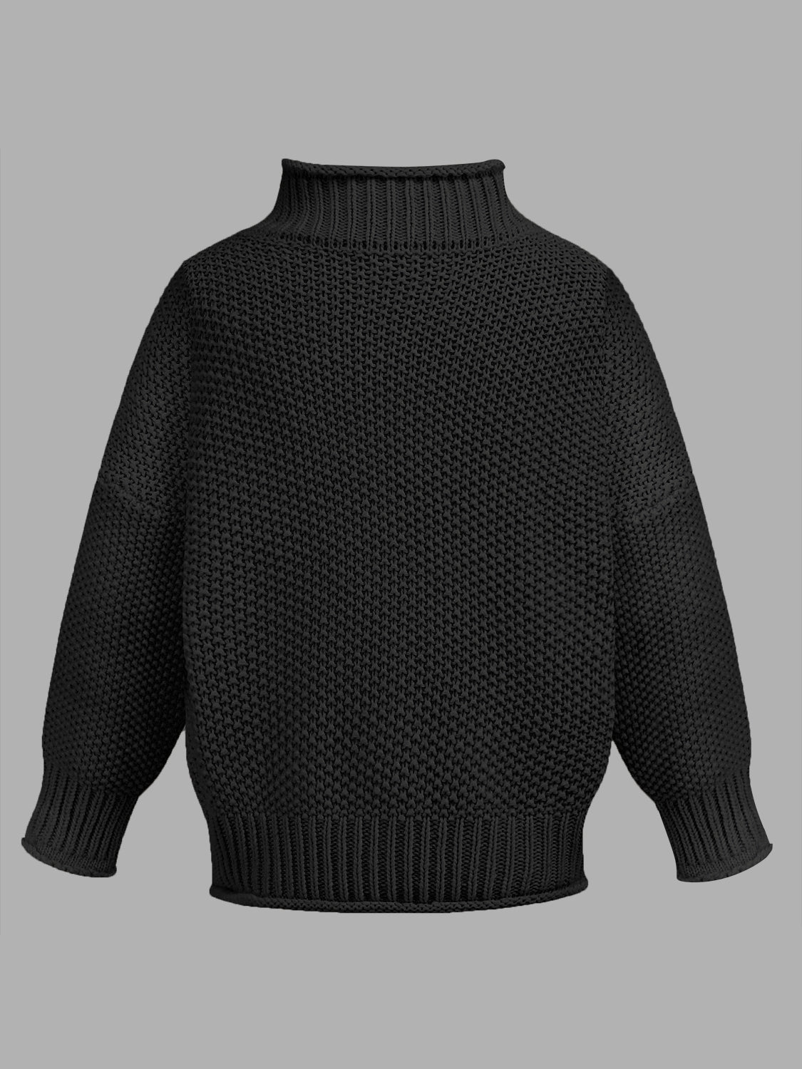 Turtleneck Long Sleeve Sweater