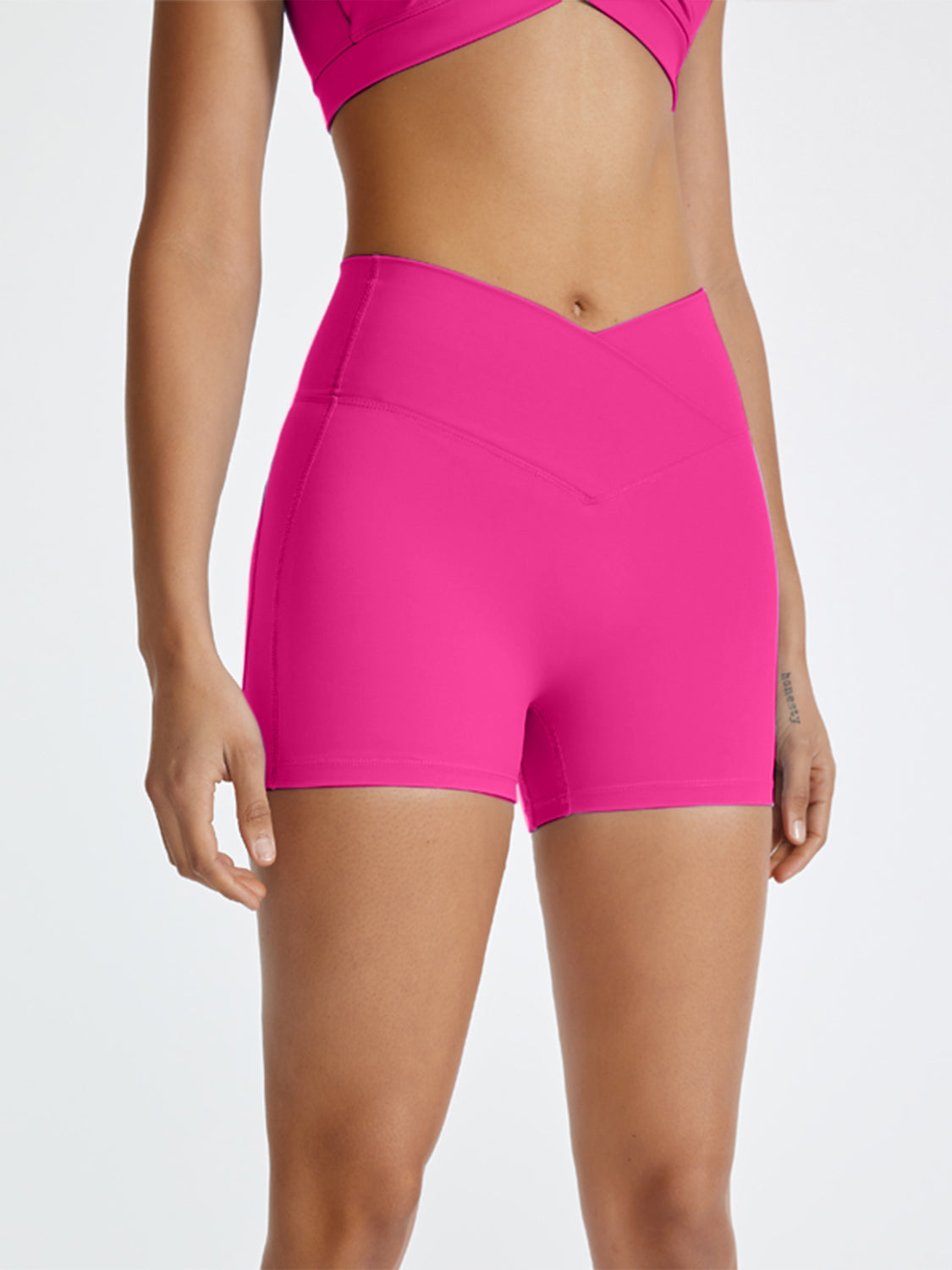 High Waist Active Shorts