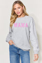 Simply Love Full Size MAMA Long Sleeve Sweatshirt