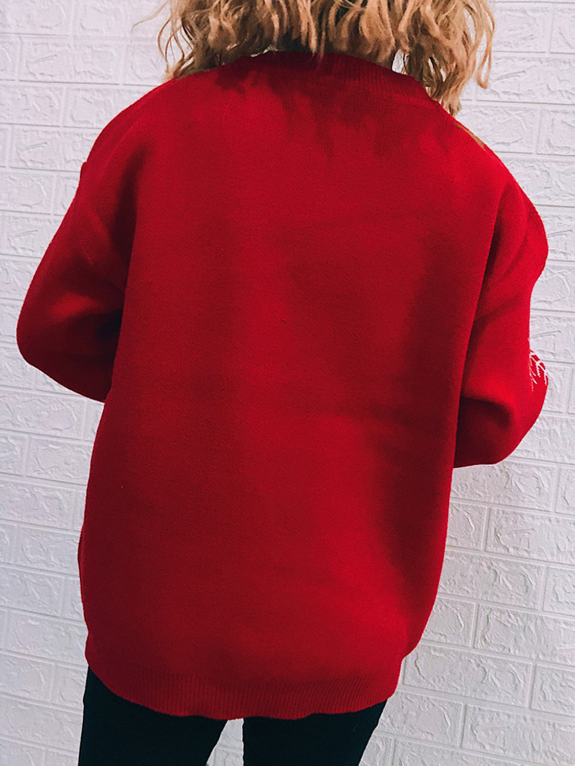 Christmas Element Long Sleeve Sweater