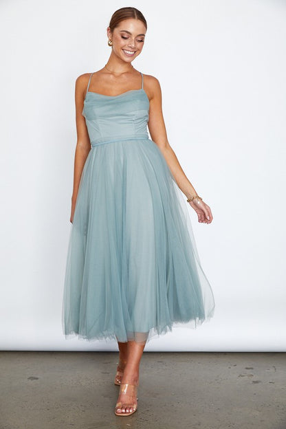 Tulle Ballerina Midi Dress