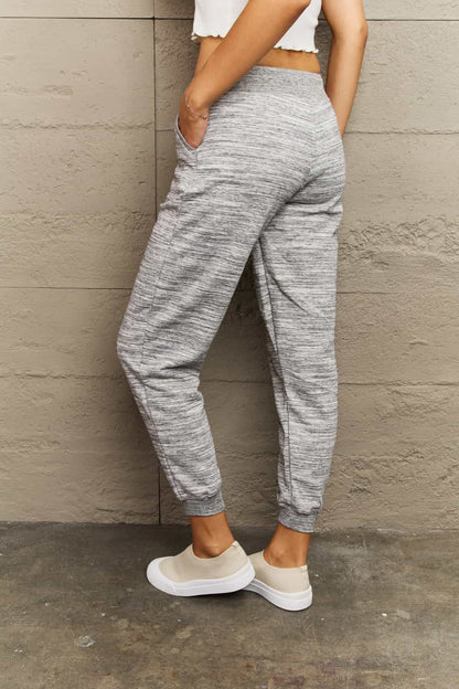 Ninexis Full Size Tie Waist Long Sweatpants