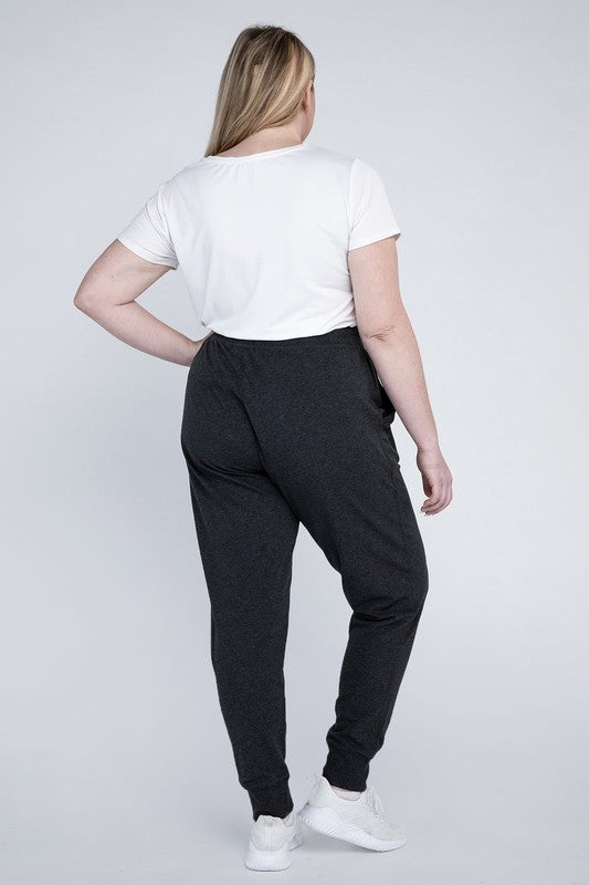 Plus-Size Jogger Pants