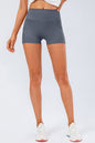 Slim Fit Wide Waistband Sports Shorts