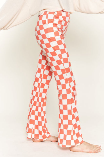 TENNESSEE ORANGE AND WHITE CHECKERED PANTS