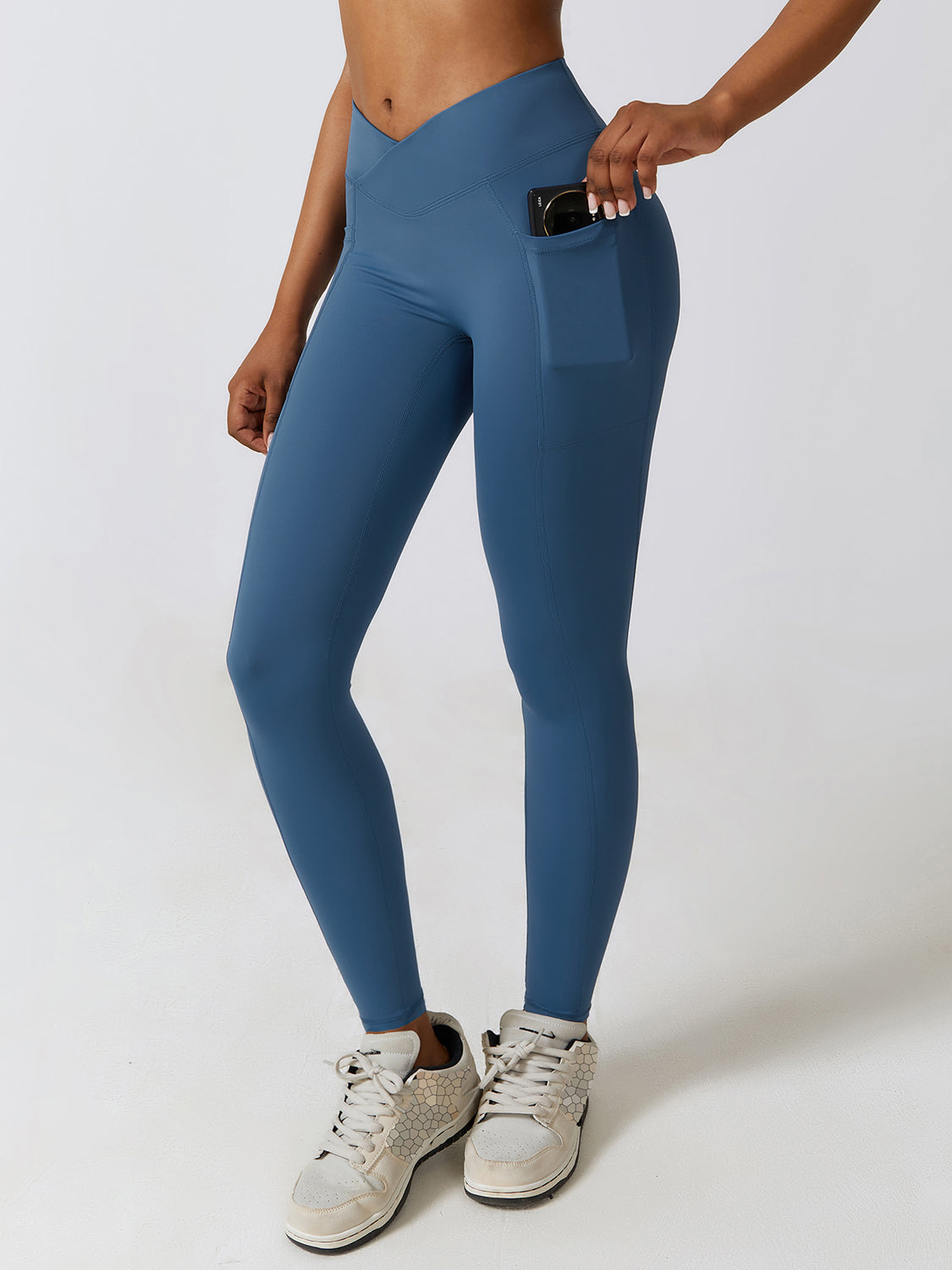 Wide Waistband Active Leggings