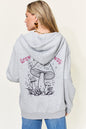 Simply Love Full Size GROW YOUR OWN WAY Graphic Zip-Up Hoodie with Pockets