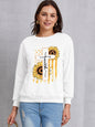 Sunflower Round Neck Dropped Shoulder Sweatshirt