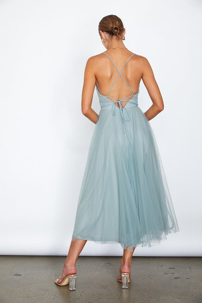 Tulle Ballerina Midi Dress