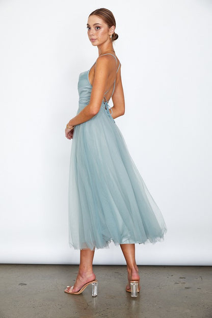 Tulle Ballerina Midi Dress