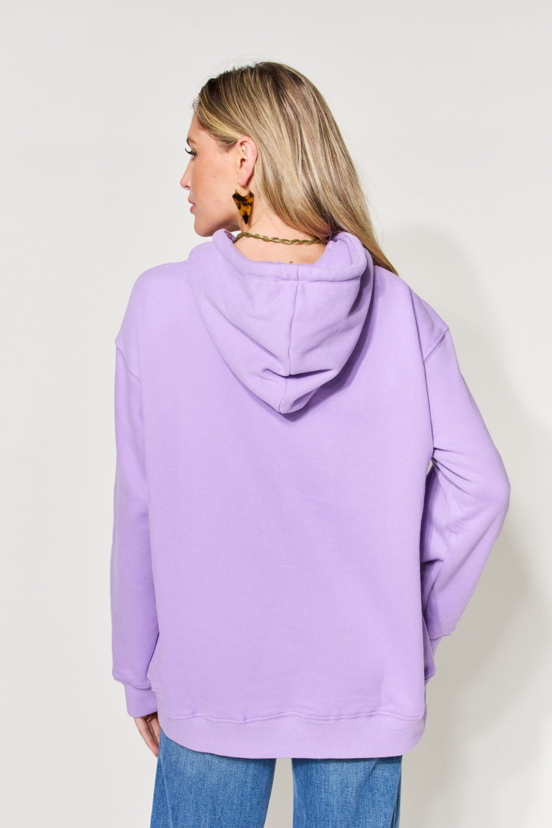 Simply Love Full Size Graphic Long Sleeve Hoodie