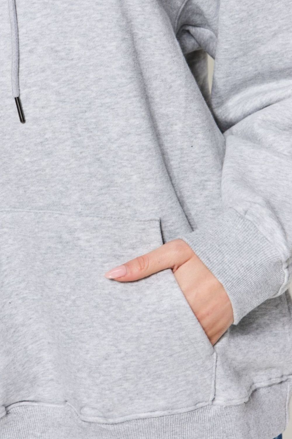 Simply Love Full Size PROFESSIONAL OVERTHINKER Graphic Drawstring Long Sleeve Hoodie