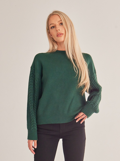 Long Sleeve Solid Colour Pullover Sweater HEH7TVWVSR