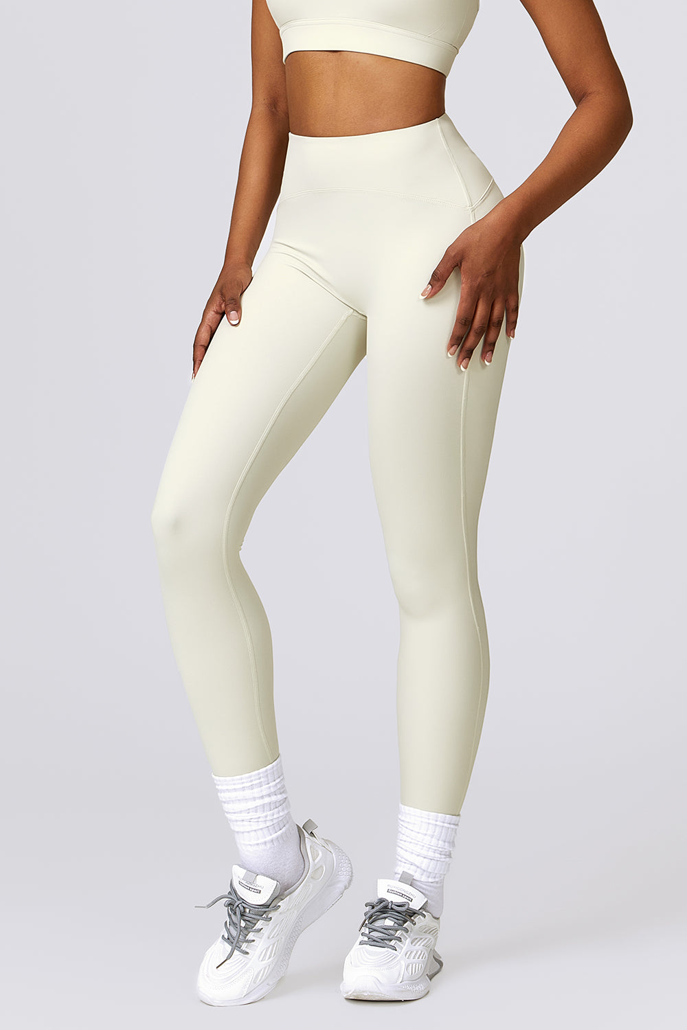 Breathable Wide Waistband Active Leggings