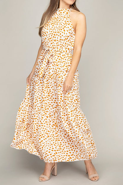 Tiered maxi dress