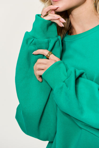 Simply Love Full Size I'M A DELIGHT Drop Shoulder Oversized Sweatshirt