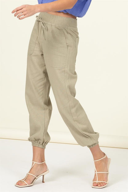 Pause and Reflect High Waist Pants