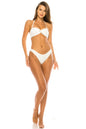 TWISTED BANDEAU TOP TWO PIECE BIKINI