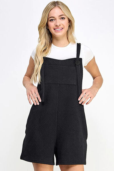 Textured Overall with Pockets