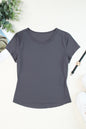 Round Neck Short Sleeve T-Shirt