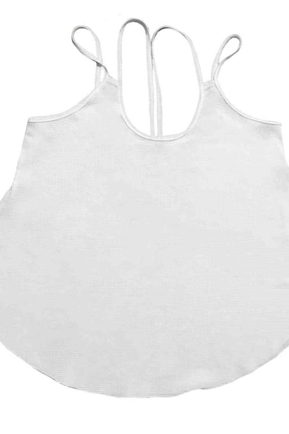 Scoop Neck Double-Strap Cami