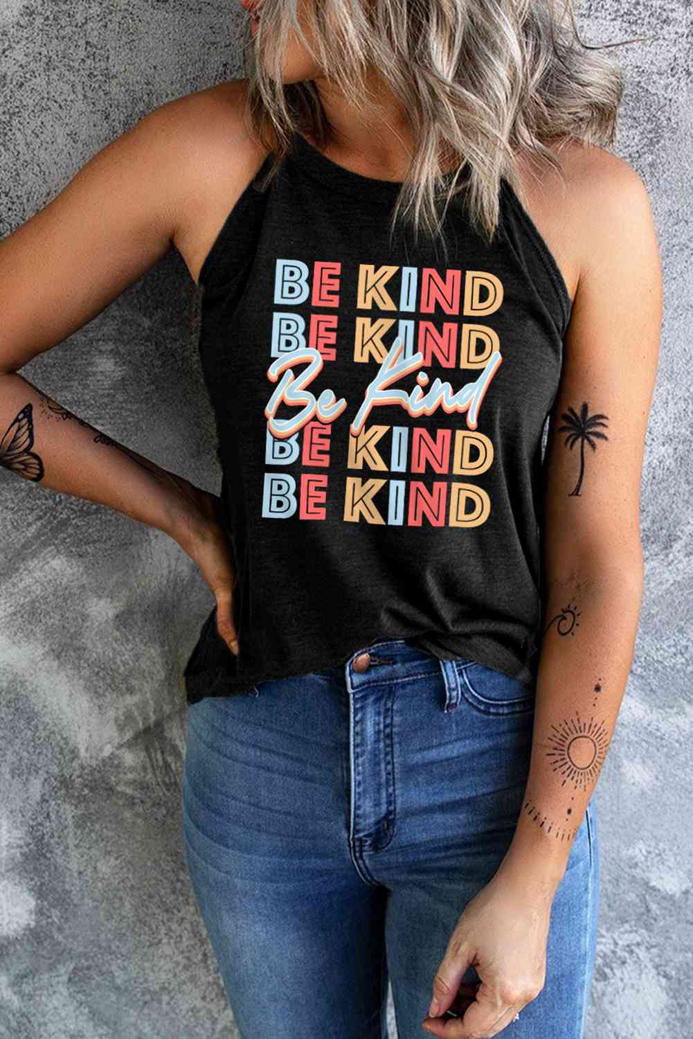 BE KIND Graphic Tank Top