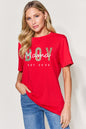 Simply Love Full Size Letter Graphic Round Neck Short Sleeve T-Shirt