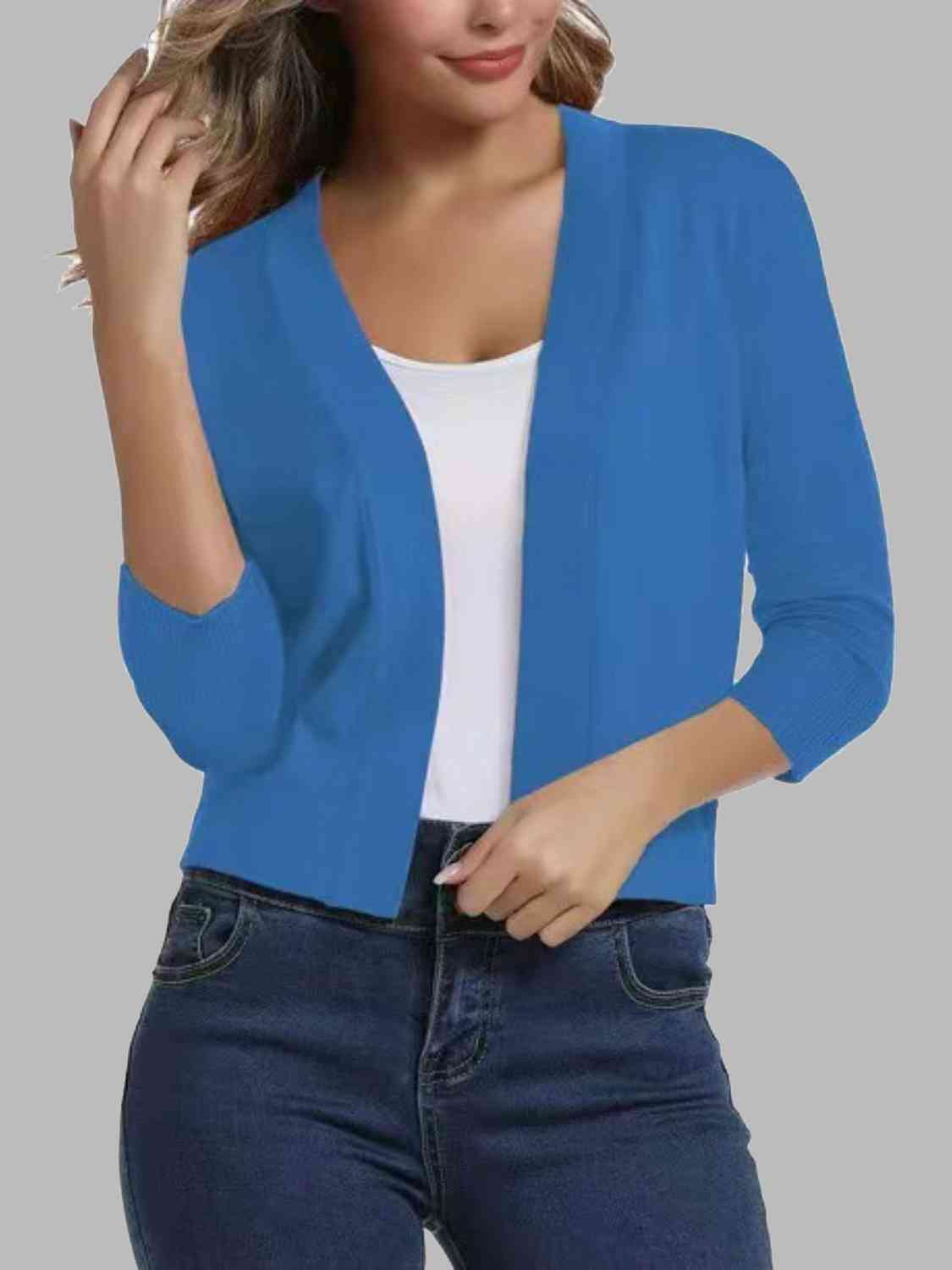 Open Front Cardigan