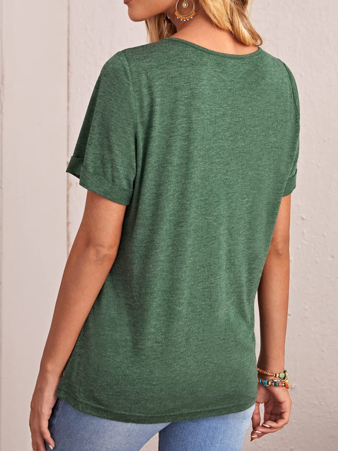 Round Neck Short Sleeve T-Shirt