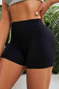 Slim Fit High Waistband Active Shorts