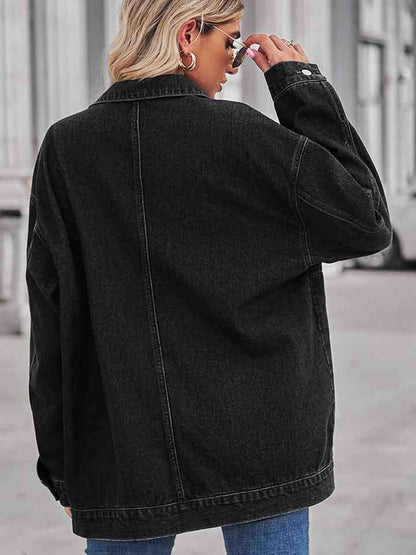 Dropped Shoulder Denim Jacket