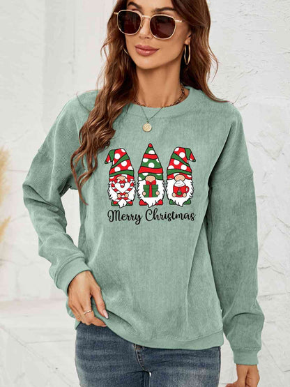 MERRY CHRISTMAS Graphic Sweatshirt